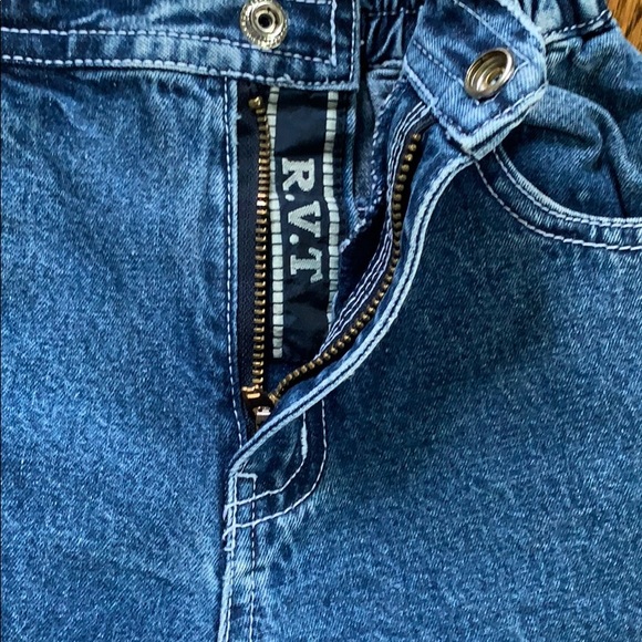 RVT Kids Denim Jeans Blue Jeans w/ Embroidery Size 24 Months Size 2 Butterflies - Picture 9 of 16